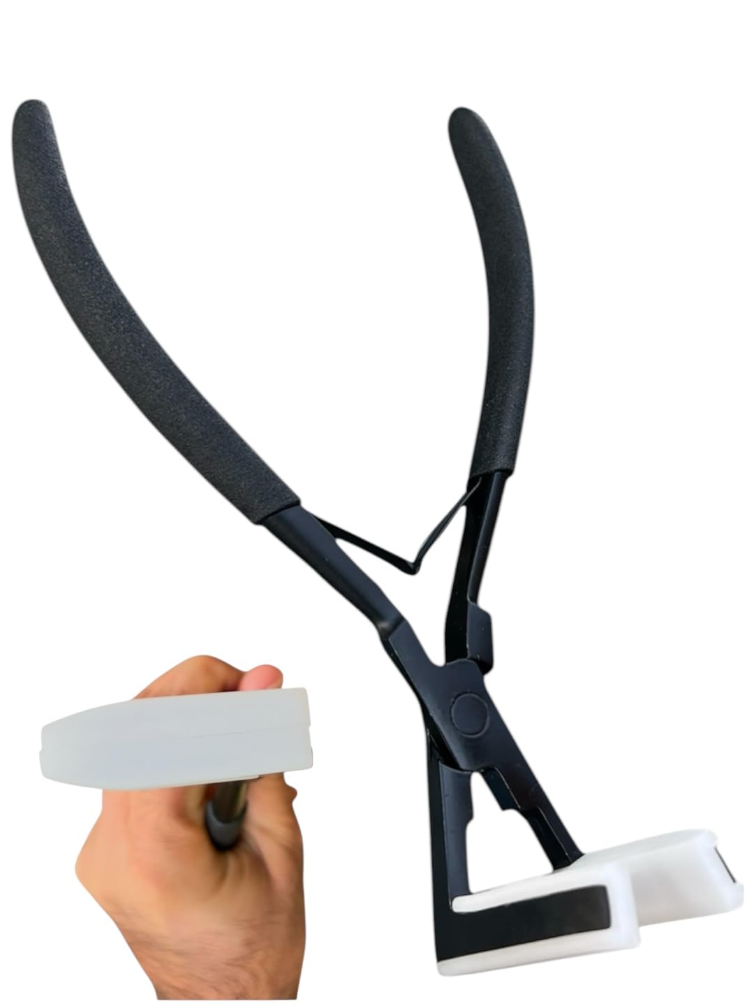 Tape-in Hair Extension Pliers, Black, Large