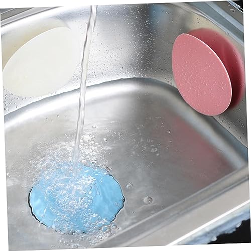 Cabilock 10pcs tapón para desagüe de baño de silicona miniatura 5
