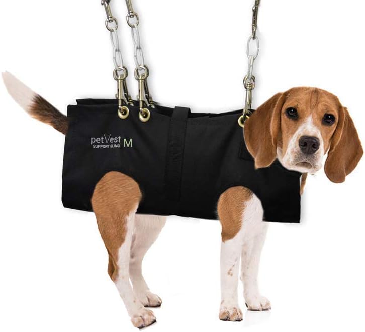 Amazon Com Romani Pet Vest Support System Medium Support Sling Pet Carrier Backpacks Pet Supplies