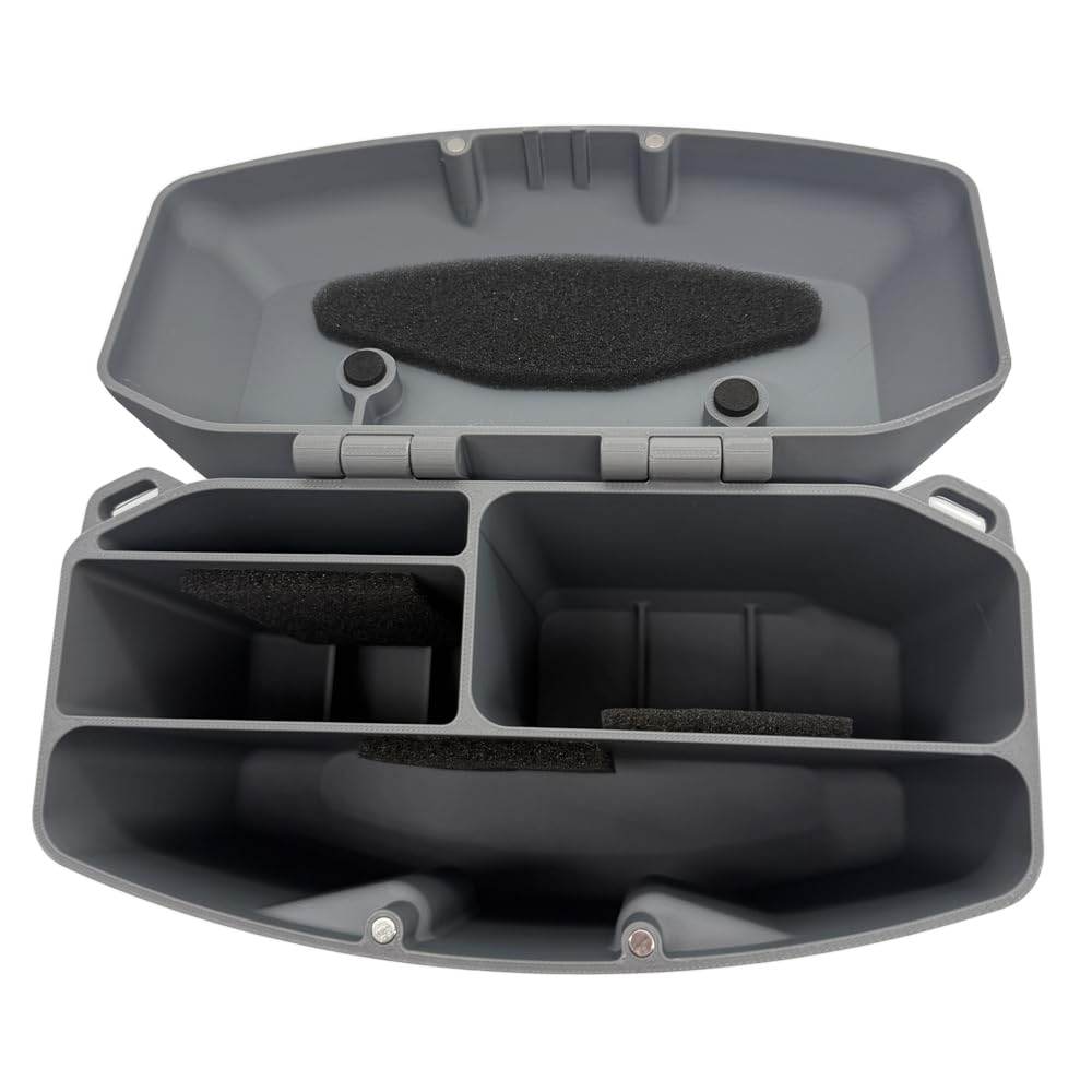 Scatola portaoggetti per DJI Neo 2, custodia protettiva da viaggio portatile, antiurto, custodia protettiva rigida con coperchio magnetico e cinghia regolabile, può ospitare hub batteria e controller