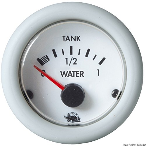 OSCULATI Jauge pour l'eau Guardian Blanc 12 V