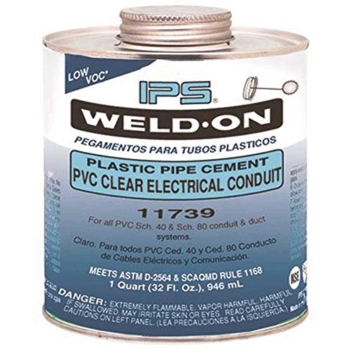 IPS CORPORATION GIDDS-451063 Electrical Pvc Cement 1 Quart