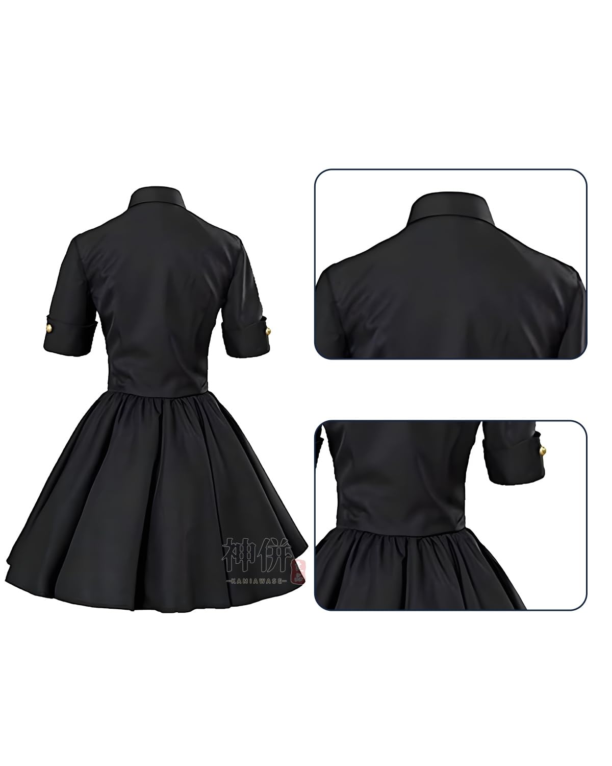 Amazon.co.jp: [神併良品] アストルフォ コスプレ ウィッグ付 ドレス