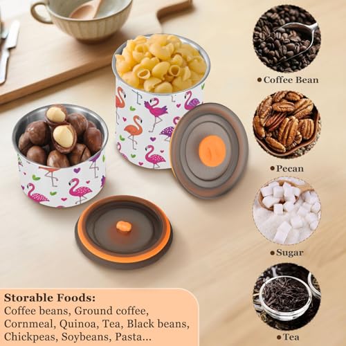 Bote Hermético para Café DOMIKING Acero Inoxidable 900ml miniatura 5