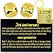 3 Years Anniversary Metal Date Night Dice,3rd Anniversary, 3 Years Anniversary Keychain Gifts,3rd Anniversary for Wife,3 Years Anniversary,3rd Years Anniversary for Him,3 Years Anniversary for Couple