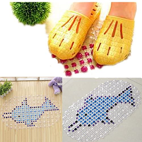 WorldCare® contas de golfinhos cor de borracha Do Banheiro de banho grande tapete esteira de massagem esteira de banho tapete macio não-tóxico