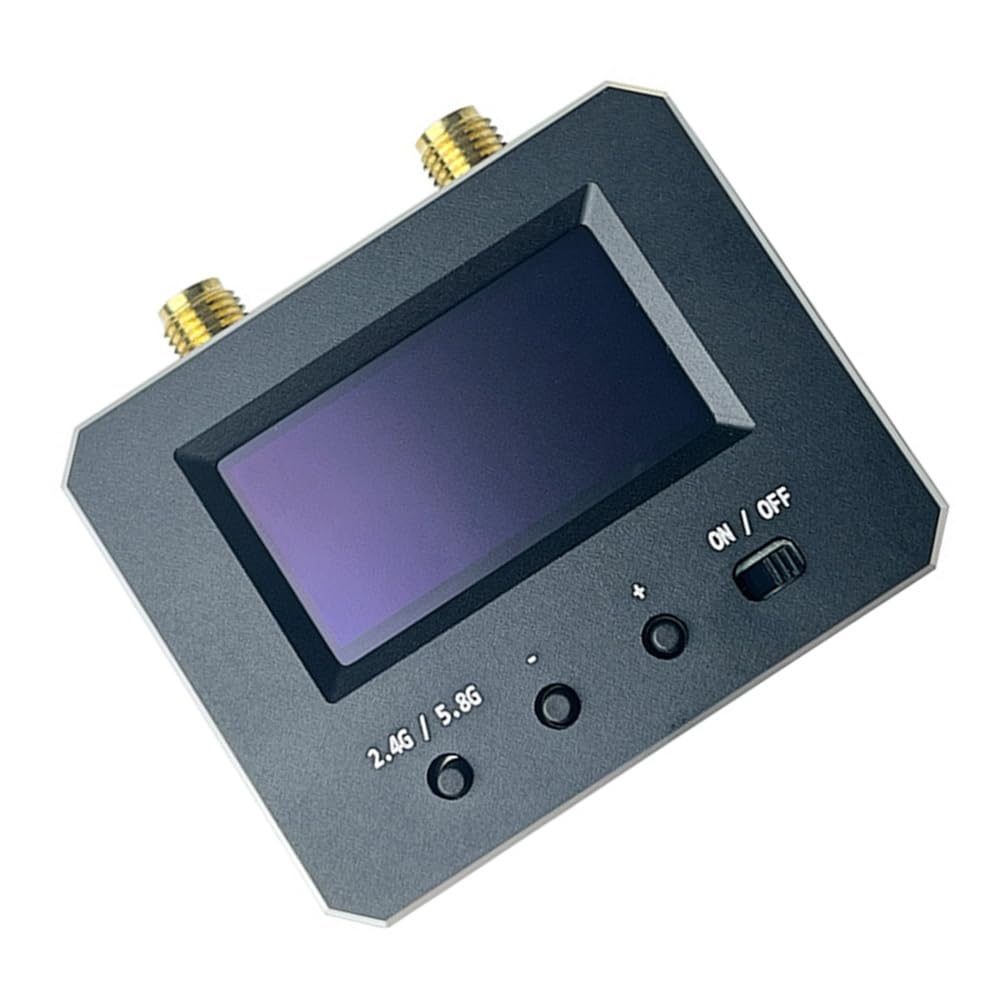 Malloy Neuer 2.4G 5.8G Drohnen-Signal-Scanner FPV Drohne Luftsignal-Scanner für FPV RC Drohne Festflügel-Quadrocopter