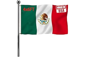 Mexico Flags 4x6 Outdoor Double Sided Heavy Duty Mexican MX National Flag...