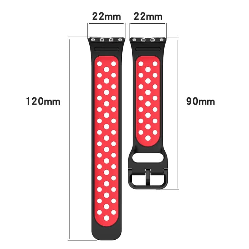 Valentestore Sporty Buckle Replacement Straps for Galaxy Fit 3 - Stylish & Comfortable Band for Active Lifestyles 4 51AYis1ktpL