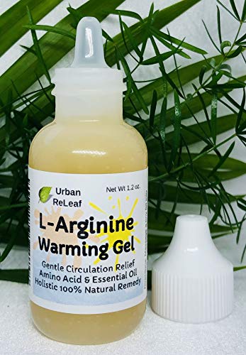 Urban ReLeaf L-Arginine Warming Gel ! Fast Heat, 100% Natural! Quick Drying. Circulation Massage Legs Hands Feet - Thumbnail 4