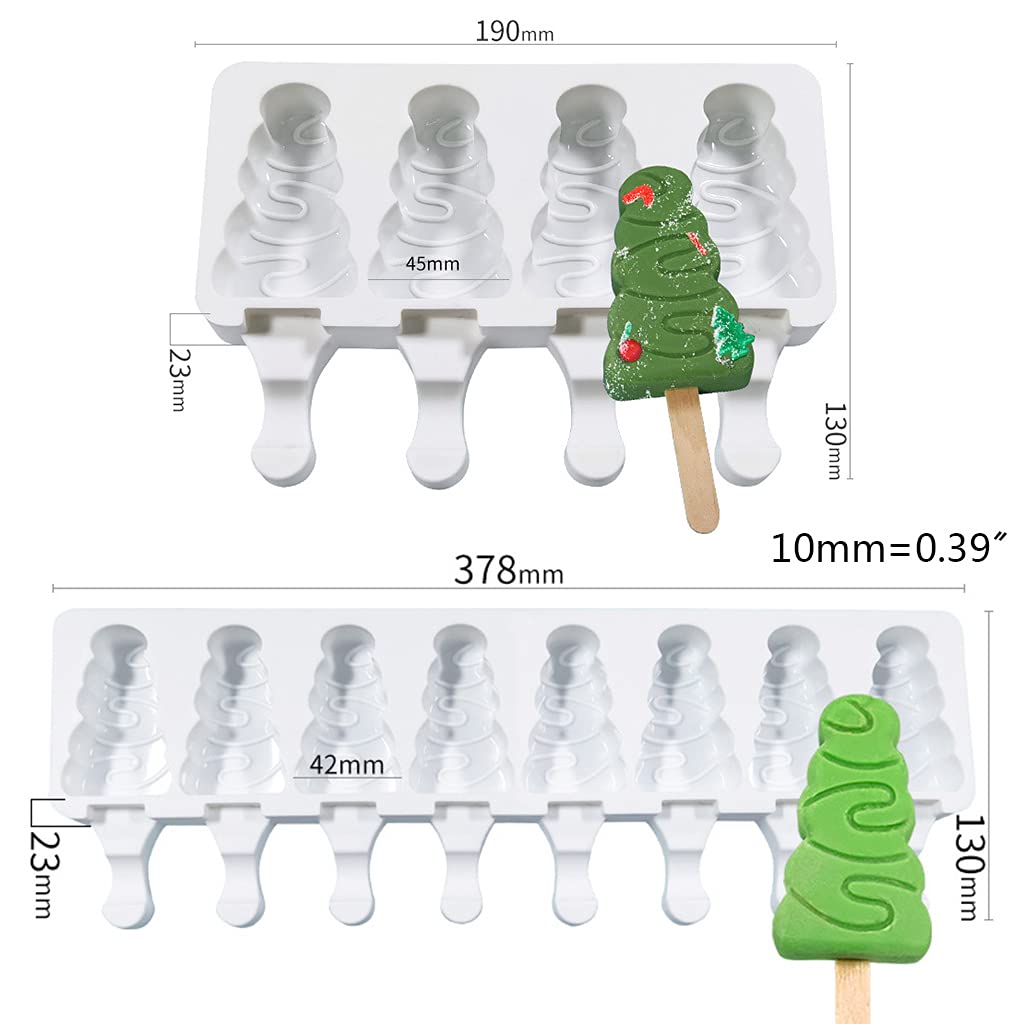 Moldes para polos， Molde 4/8 de grado alimenticio for hacer helados, suministros for el hogar, padres e hijos, herramienta for trabajar juntos.