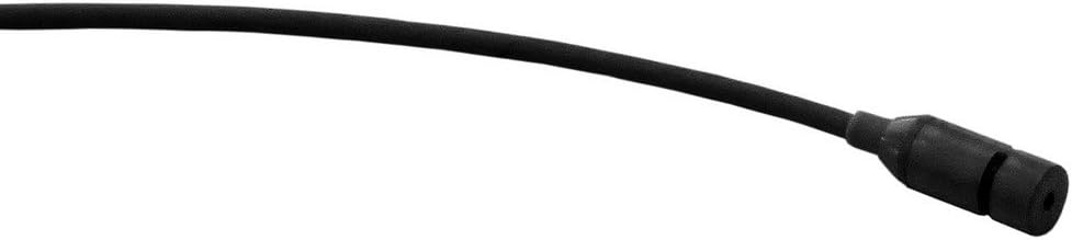 Point Source Audio CO-8WL-XLE-BL Omnidirectional Condenser Lavalier Microphone 5 Pin Mini Connector for Lectrosonics Black
