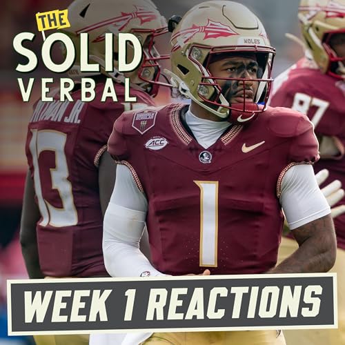 Week 1 Reaction Show: Florida State SHOCKS Alabama, Ohio State Outduels Texas & LSU Prevails Podcast Por arte de portada