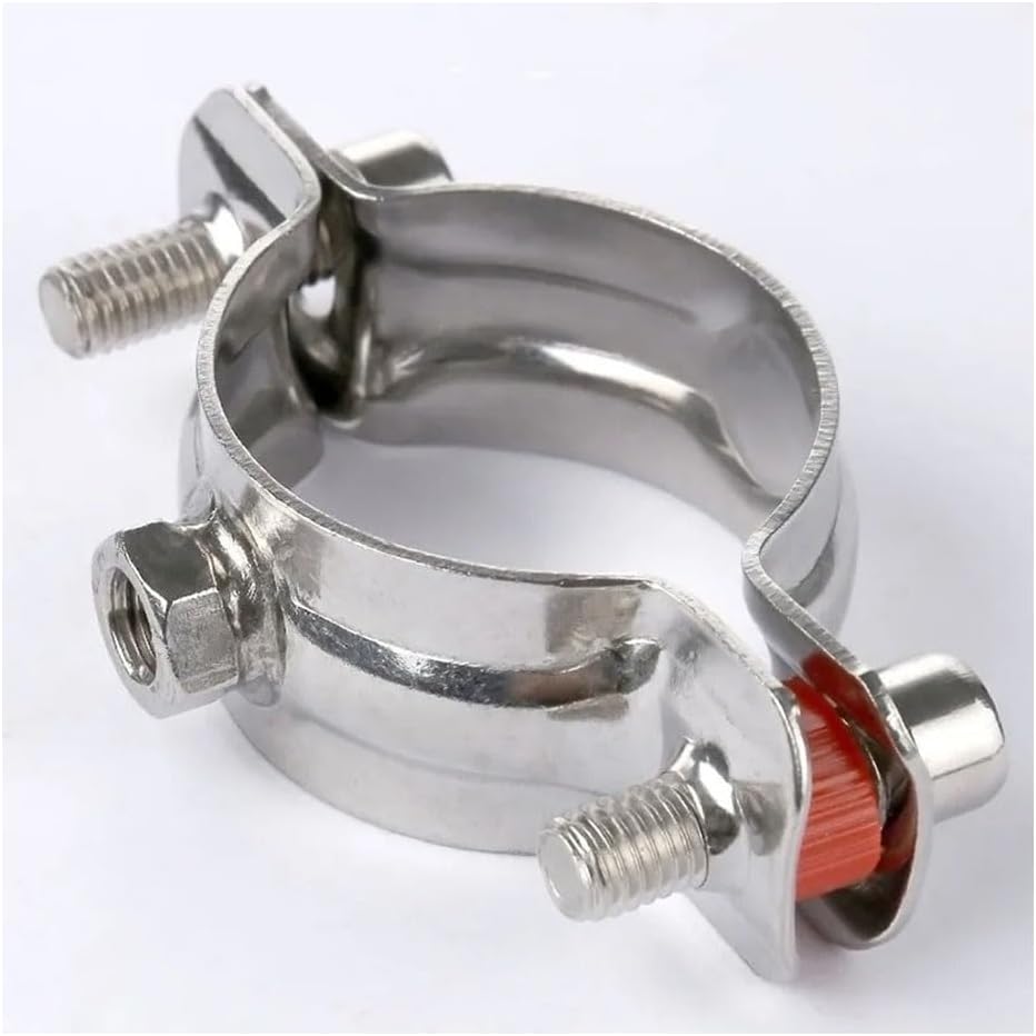 1Pcs 19-108mm OD Tube M8x1.25mm Female 304 Stainless Steel Pipe Hanger Bracket Clamp for Homebrew use(102-108mm)