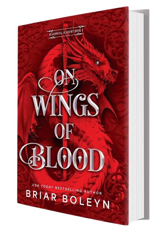 Image of On Wings of Blood (Standard Edition): A Dark Paranormal Romance Set in a Deadly Supernatural Academy (Bloodwing Academy, 1)