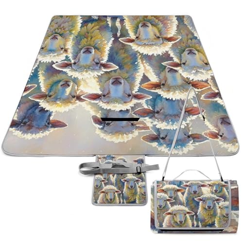 Tapis d'extérieur portable imperméable et lavable avec envers résistant au sable