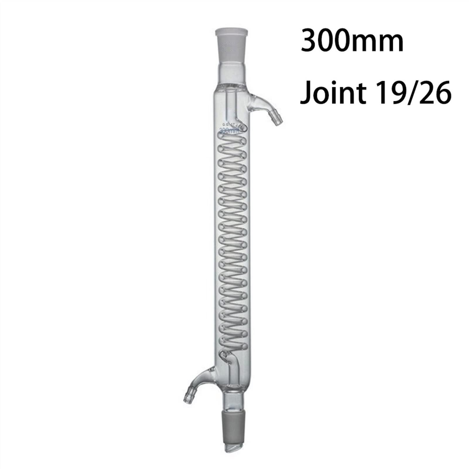 Condensatore Graham In Vetro Borosilicato 3.3 – 300 Mm, Bocca 29/32, Per Laboratorio E Uso Scientifico
