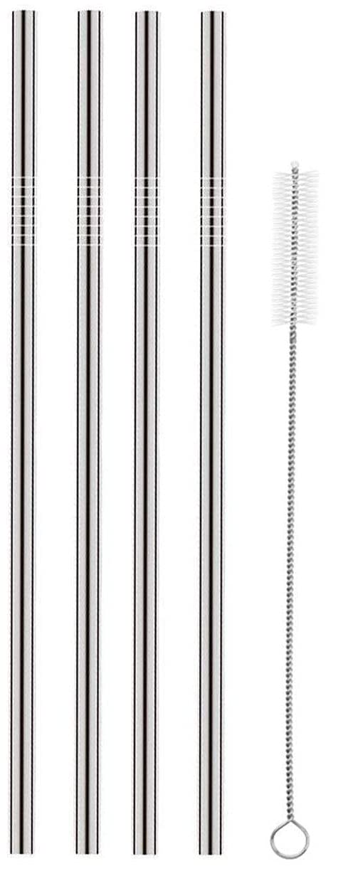 See full amazon price history chart for SAVE™ Stainless Steel Reusable Drinking Straws - Set of 4 Straight + Cleaning Brush SAVE™ Stainless Steel Reusable Drinking Straws - Set of 4 Straight + Cleaning Brush (B09CH3RK1P) Amazon Price History, Amazon Price Tracker