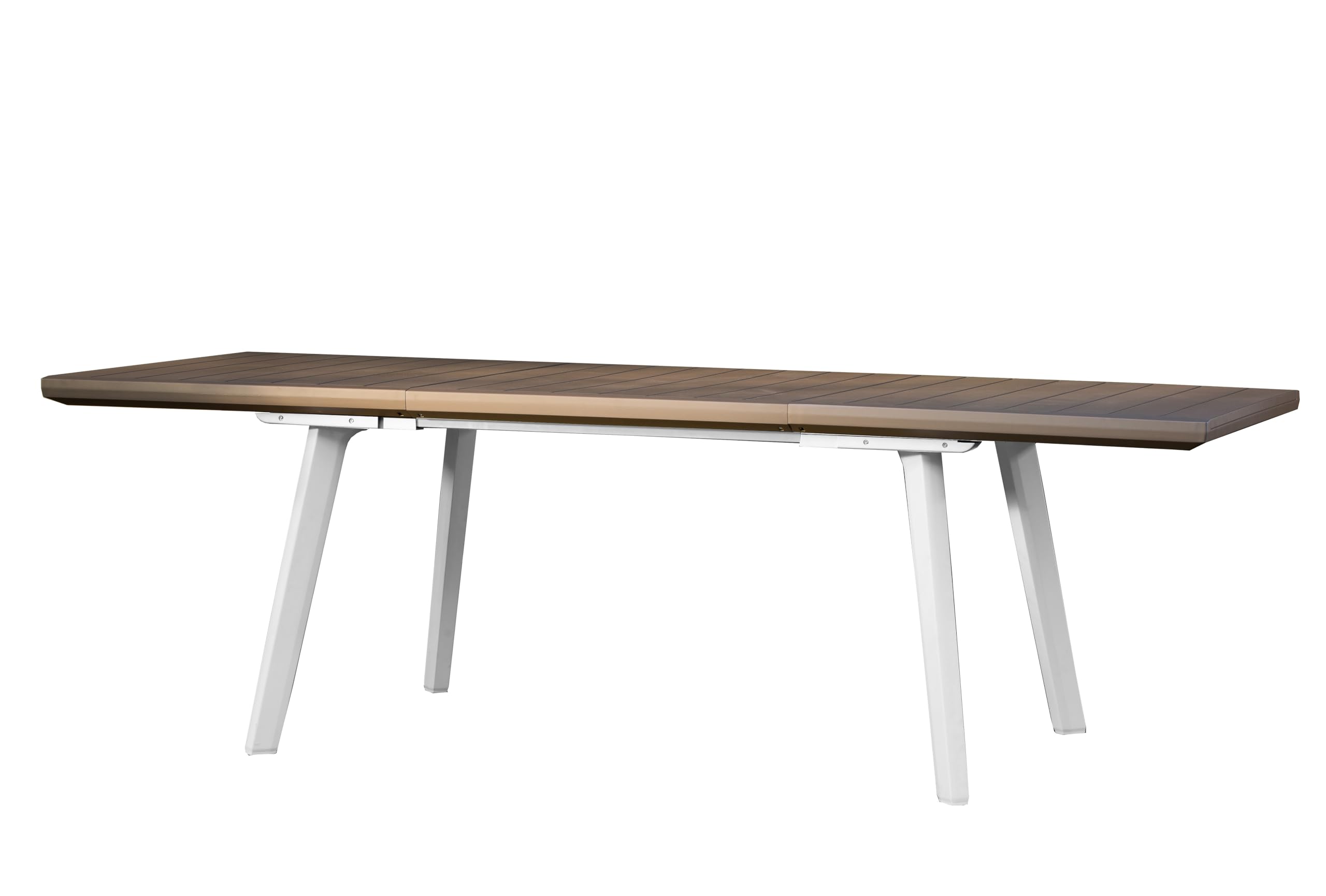 Keter Harmony Tavolo allungabile, Legno, Marrone, 100x160x75 cm