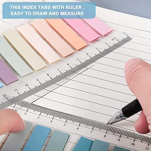 Image of Sticky Tabs for Notebooks - Multi-Color Sticky Index Tabs, PET Material Page Markers, Book Annotation Tabs & Sticky Flags for Office & Study Use (Pack of 1)