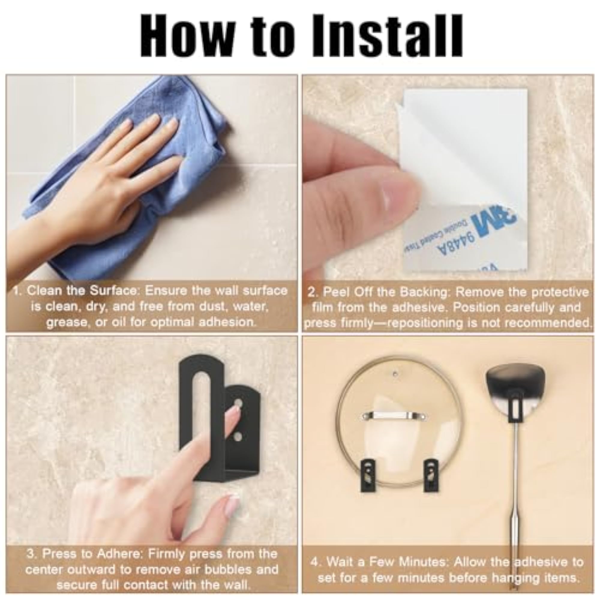 Cutting Board Holder for Under Cabinet