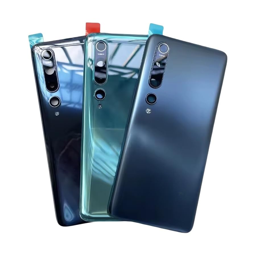 Pièces de réparation pour Xiaomi Mi 10 Pro coque arrière verre gris