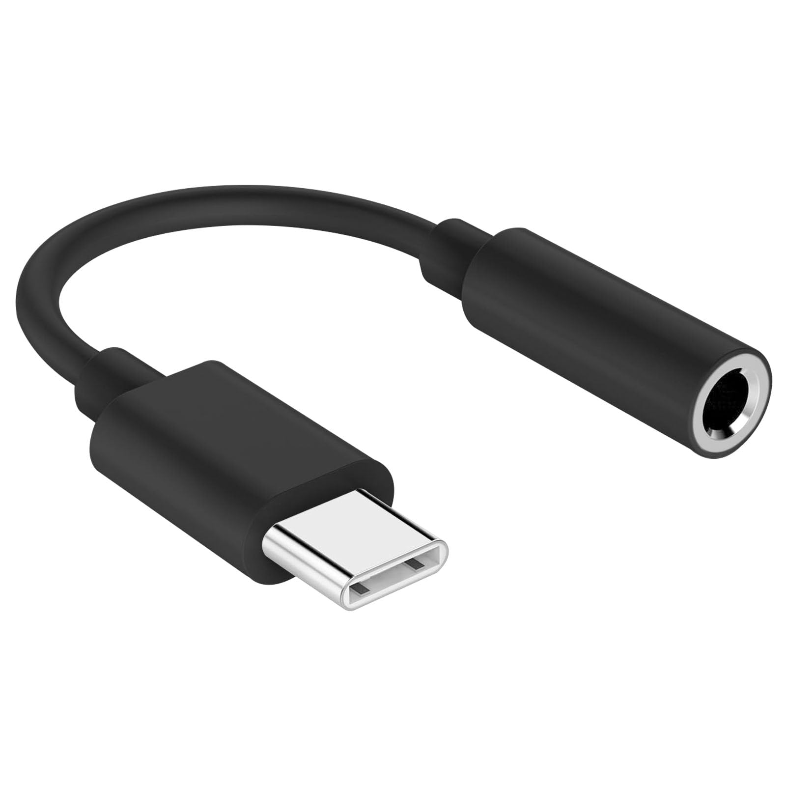 USB C to 3.5mm Headphone Jack Adapter, Aux Female to Type C Male Dongle Audio Cable Cord Compatible with Apple iPhone 16/16 Pro/Pro Max 15/15 Pro/Pro