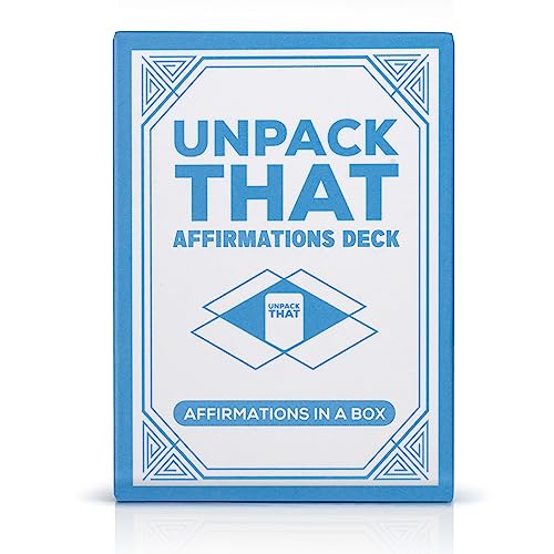 Réduire le stress avec le lot d'affirmations UNPACK THAT pour retrouver la pleine conscience