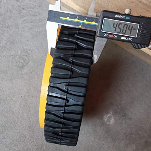 2 Ruote Per Tosaerba Husqvarna - Gomma Nera 196x45mm - Ricambio Originale - Foto 10