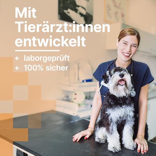MediBark Zeck Protect - Hundeleckerli mit Schwarzkümmelöl & Zistrose - Schutz in Hochsaison - Glutenfrei & Zuckerfrei - fördert Verdauung & Abwehrkräfte - Leckerlis für Hunde - 150g
