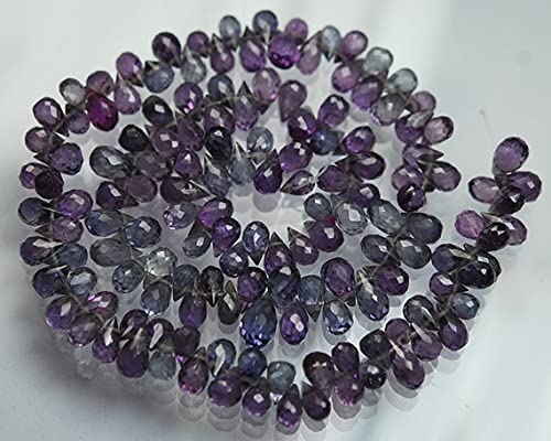 Quartz corindon change couleur facetté de haute joaillerie pour création LKBEADS