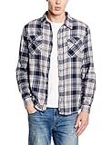 Stil: Regular Fit M.O.D Herren AU16-MS729 Freizeithemd, Grau (Grey Check 528), X-Large