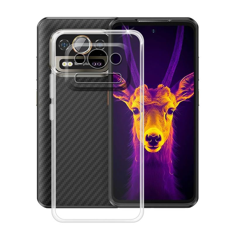 HGJTFANY Coque Pour Ulefone Armor 25T Pro (6.78"), Transparent