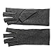 Produktbild JOYKK 1 Paar Unisex Hände Arthritis Handschuhe Fingerlose Halbfinger Kompression Durchblutung Griff Handgelenklänge Handschuhe Schmerzlinderung - Grau - S