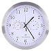 Produktbild TXXCI 12 Zoll Stille Nicht-tickende Funk-Wanduhr mit Thermometer und Hygrometer