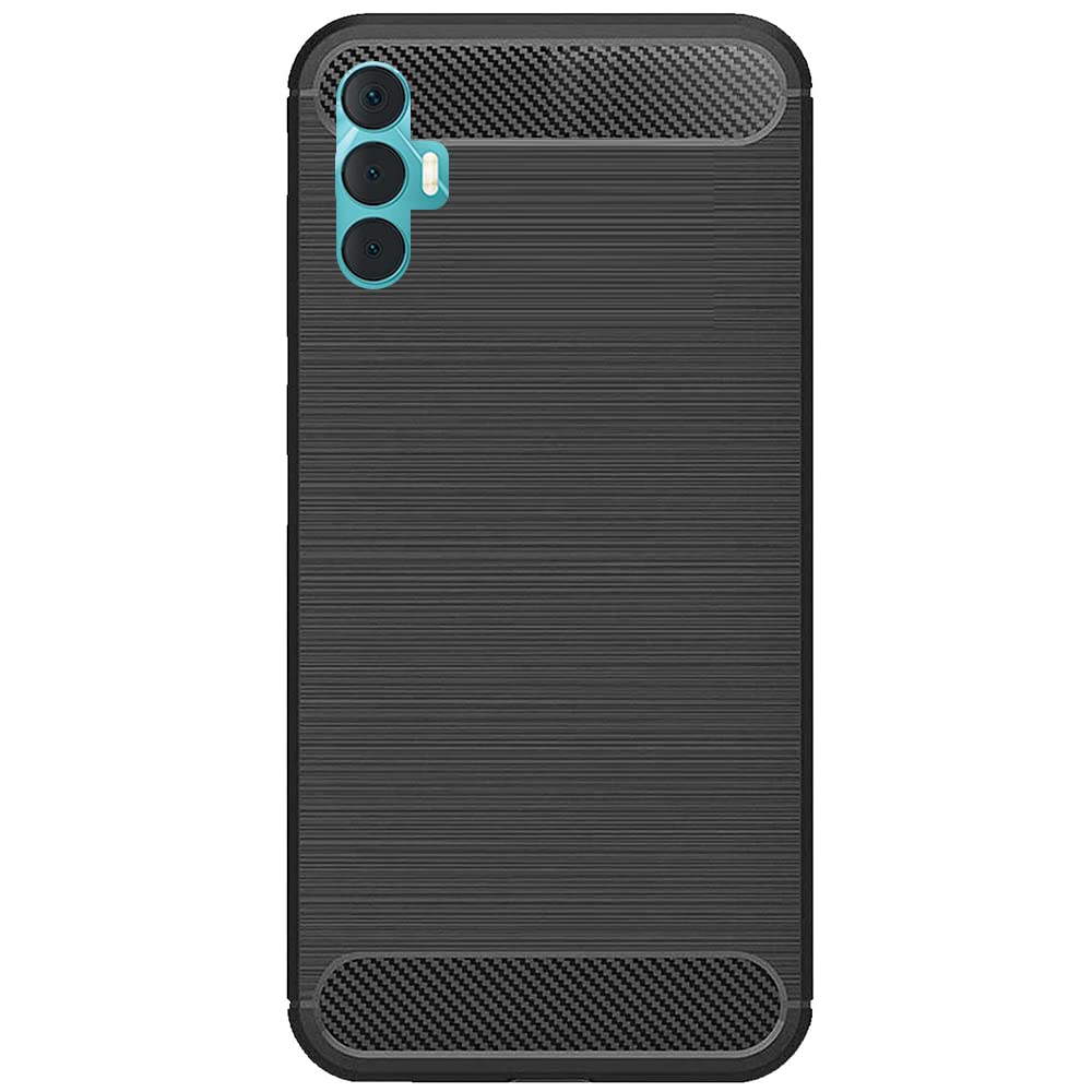 Inktree Back Cover Case for Tecno Spark 8 Pro/Tecno Spark 8 Pro Cases & Covers (Carbon Fibre Rugged Armour Black Colour) (B09W41NYJD) Amazon Price History, Amazon Price Tracker