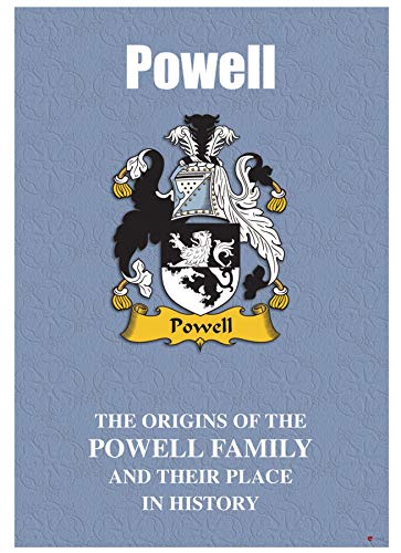 I LUV LTD Powell Anglais Nom de Famille Livret D'histoire avec de Brefs Faits Historiques