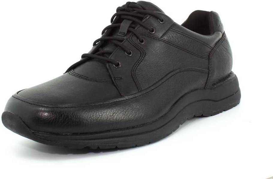 Rockport Mens Edge Hill II Black Walking Shoe - 6.5 W