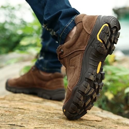 Men's Rugged Hiking Sneakers, Functional Outdoor Shoes - Perfect for Mountain Climbs, Wilderness Treks & Daily Adventures3