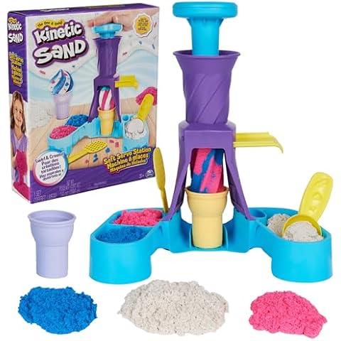 Kinetic Sand Soft Serve Station with Tools Cover