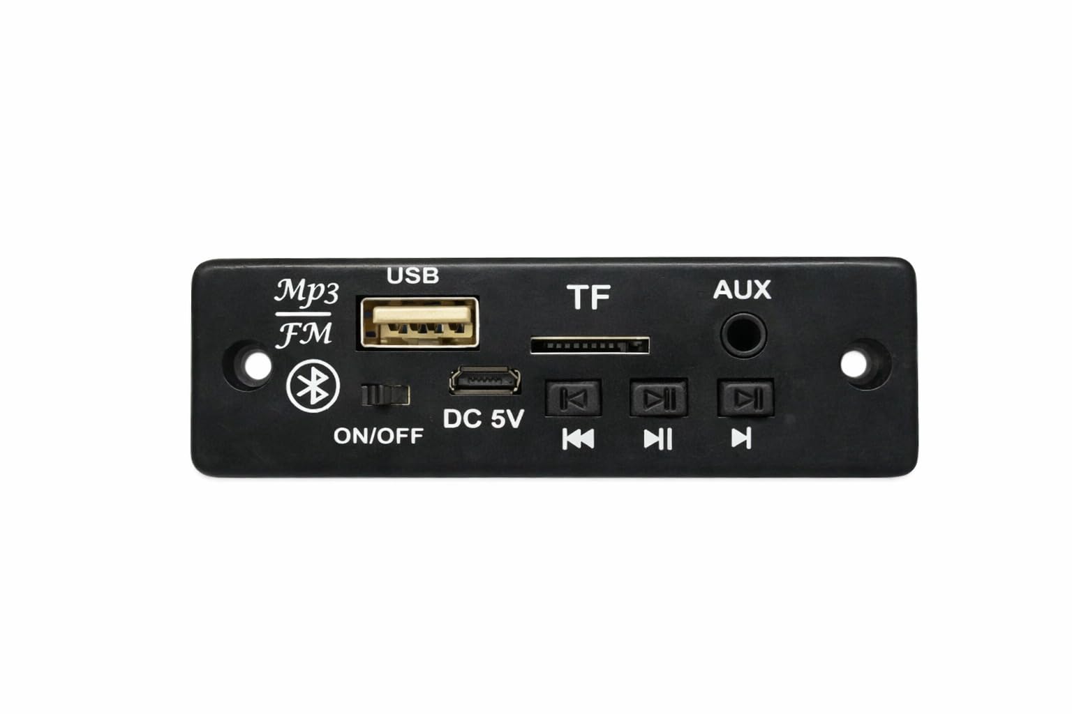 Bluetooth MP3 Decoder Board with FM Radio, USB, TF Card & AUX Input | 5V Audio Player Panel Module for DIY Speakers & Car Audio-image-38