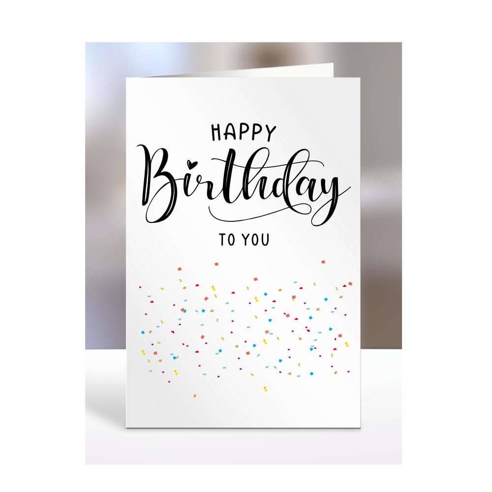 56th Birthday Card for Client, Happy Birthday, Gifts for Men or Women, Presents for Christmas, 56 and fabulous, 56 years old, Greetings Card, A5-101f_47 — image 1