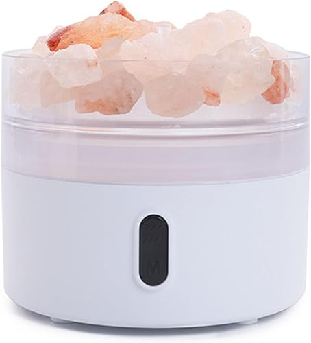 Salt Stone Lamp Diffuser Humidifier, 7 Colorful Light Intelligent Aromatherapy M