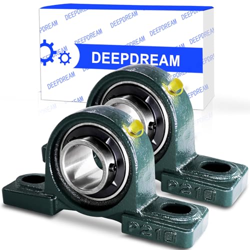 2 Pcs UCP210-30 Pillow Block Mounted Ball Bearing with 1-7/8"(1.875inch) Self Alignment