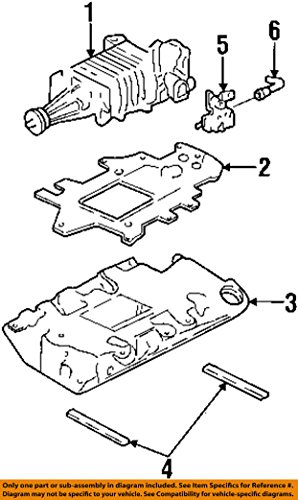 Kit de juntas General Motors 89017825 original para colector de admisión de motor