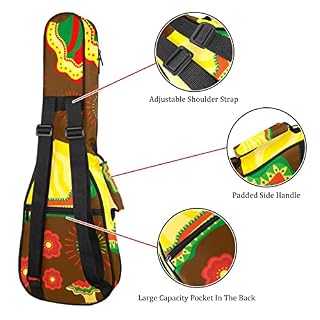 Sac pour ukulélé Cinco de Mayo – Motif feu d’artifice – Rouge – Housse pour ukulélé ténor soprano – 58,4 cm d’épaisseur… - Les Beatles, Paul McCartney, John Lennon, RIngo Starr, George Harrison Sac pour ukulélé Cinco de Mayo - Motif feu d'artifice - Rouge - Housse pour ukulélé ténor soprano - 58,4 cm d'épaisseur… – Image 3