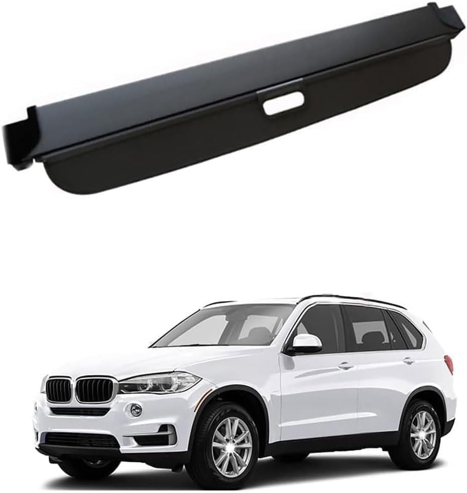 Bandeja protectora retráctil de maletero para viajes seguros en tu BMW X5