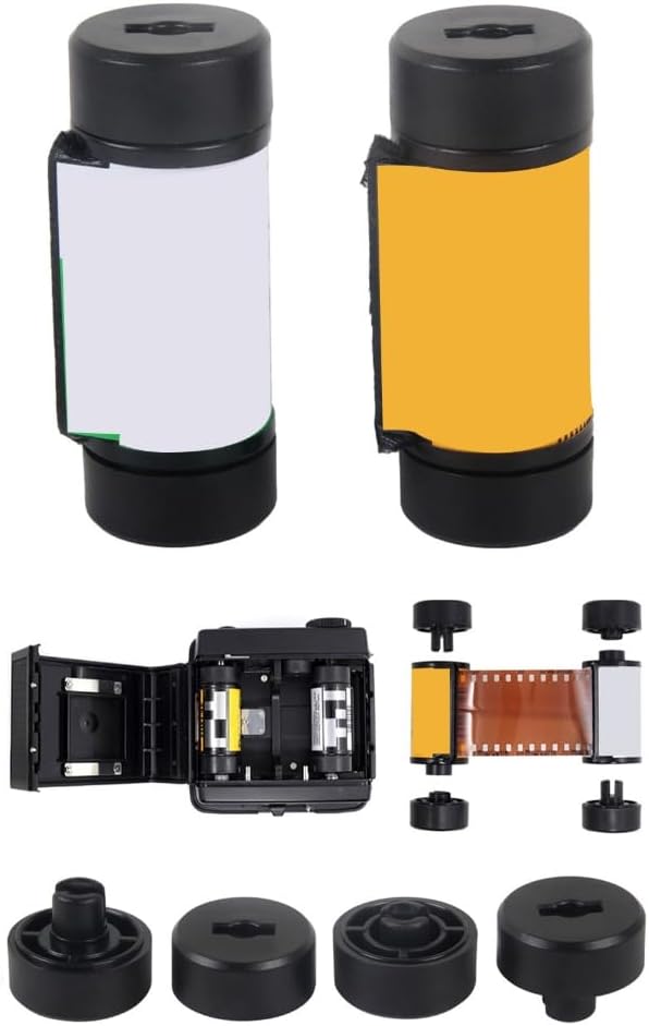 Easy Mount Film Adapter for Converting 135 Film to 120 Format in Photography Cameras with Secure Design