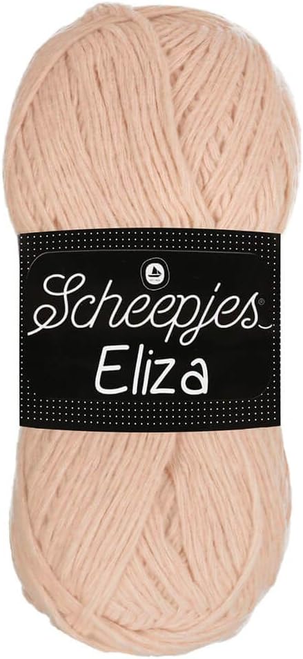 Scheepjes Eliza Yarn, 100 g Skein 230 Powder Puff Pink
