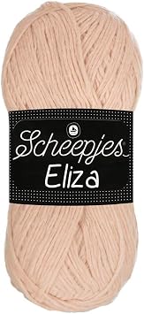 Scheepjes Eliza Yarn, 100 g Skein 230 Powder Puff Pink